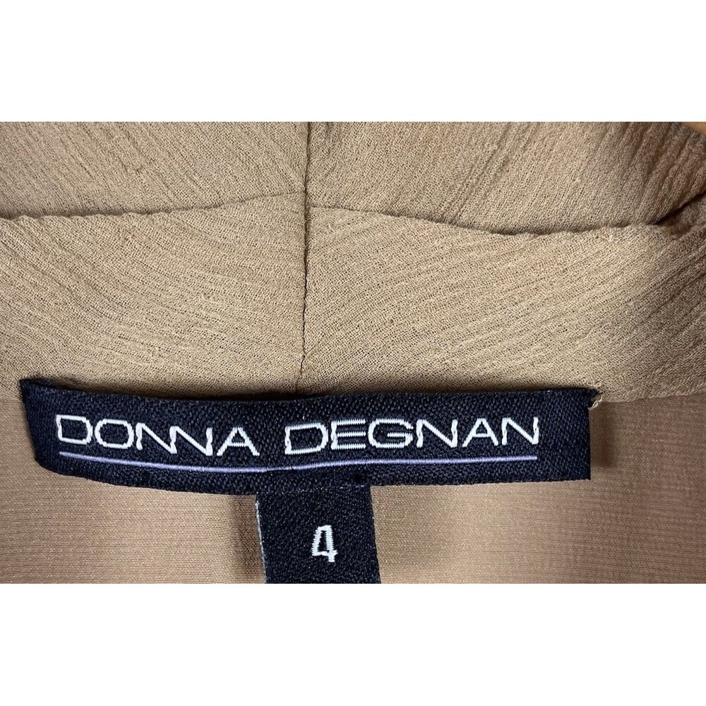 DONNA DEGNAN 100% SILK BLOUSE – WOMEN’S SIZE 4 - Picture 4 of 12